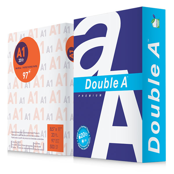 A1 Double A paper packs