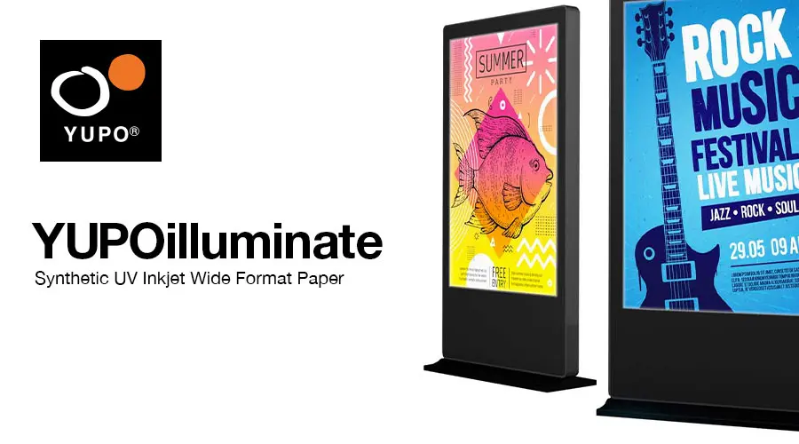 YUPOilluminate - Synthetic UV Inkjet Wide Format Paper