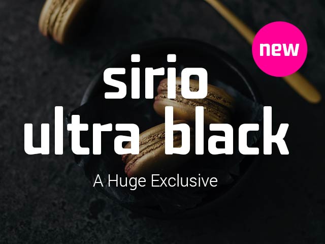 New Sirio Ultra Black