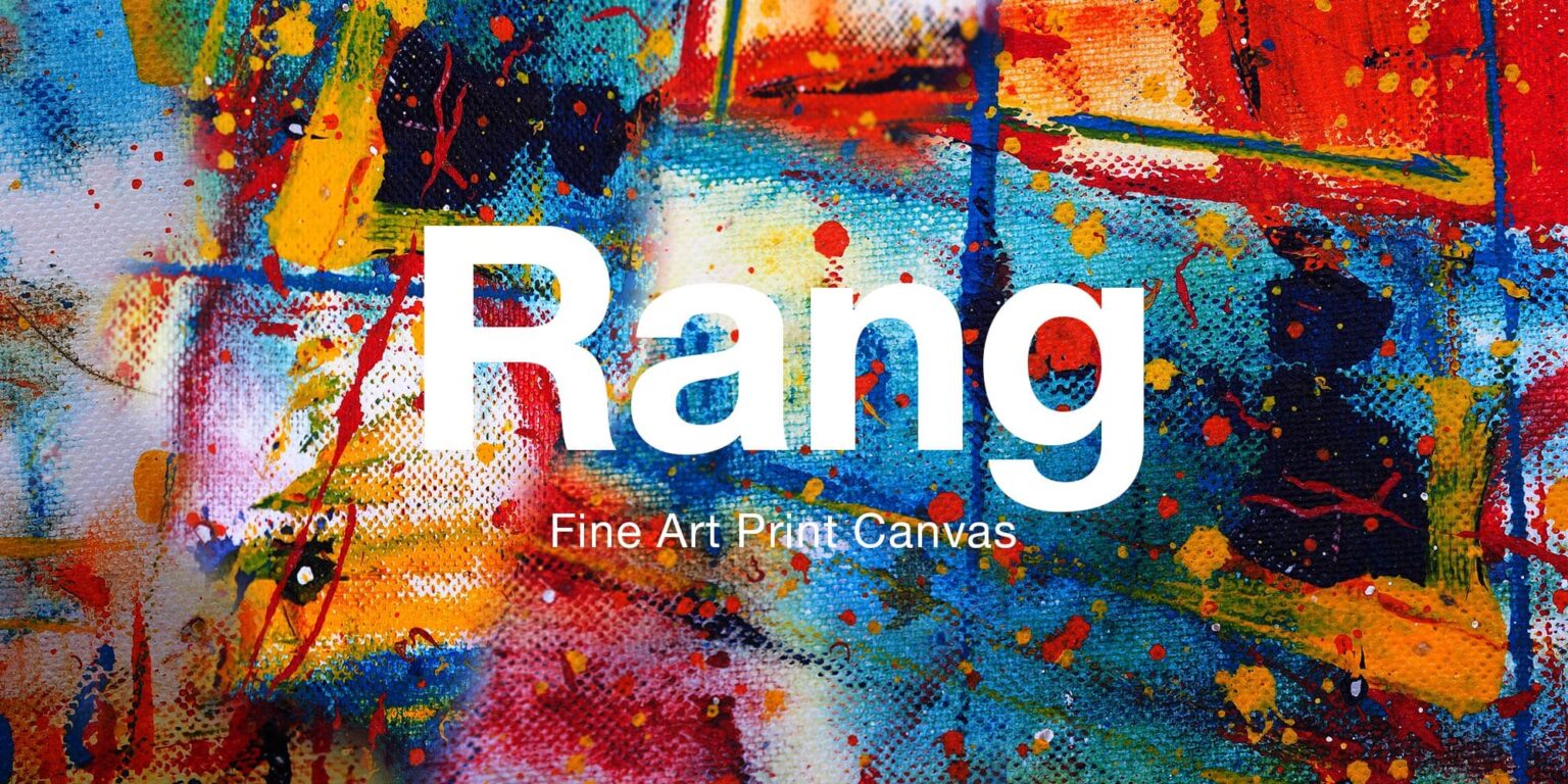 Rang Fine Art Print Canvas