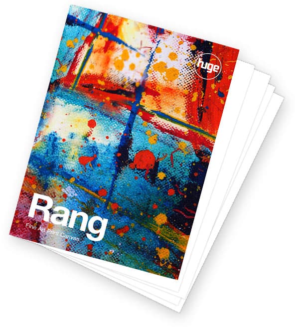 Rang Fine Art Print Canvas Sample Pack