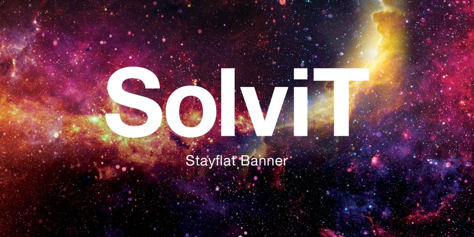 SolviT Stayflat Banner