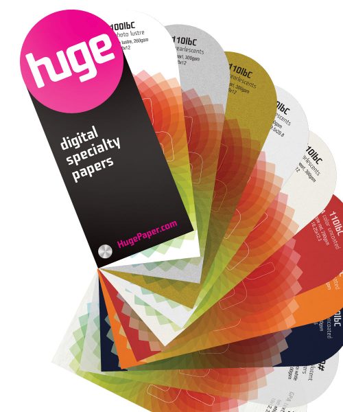 Huge Digital Specialty Papers Swatch Book